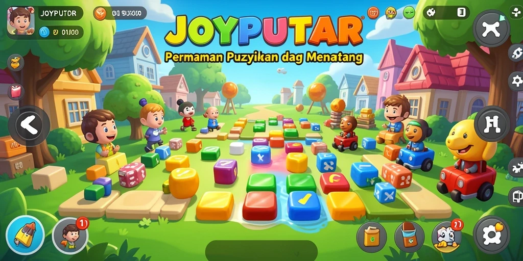 Gameplay JOYPUTAR yang menantang dan menyenangkan.