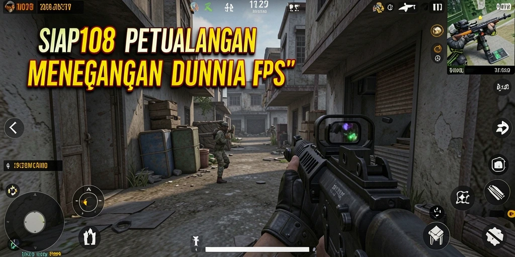 Gameplay seru dengan aksi menembak dari SIAP108.