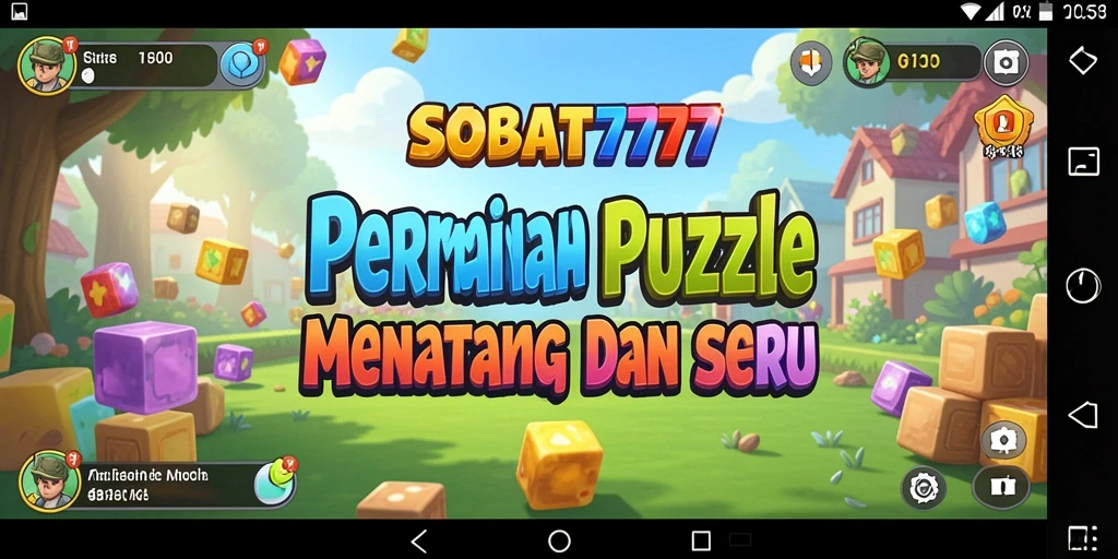 SOBAT777 menampilkan gameplay puzzle yang menarik dan menantang.