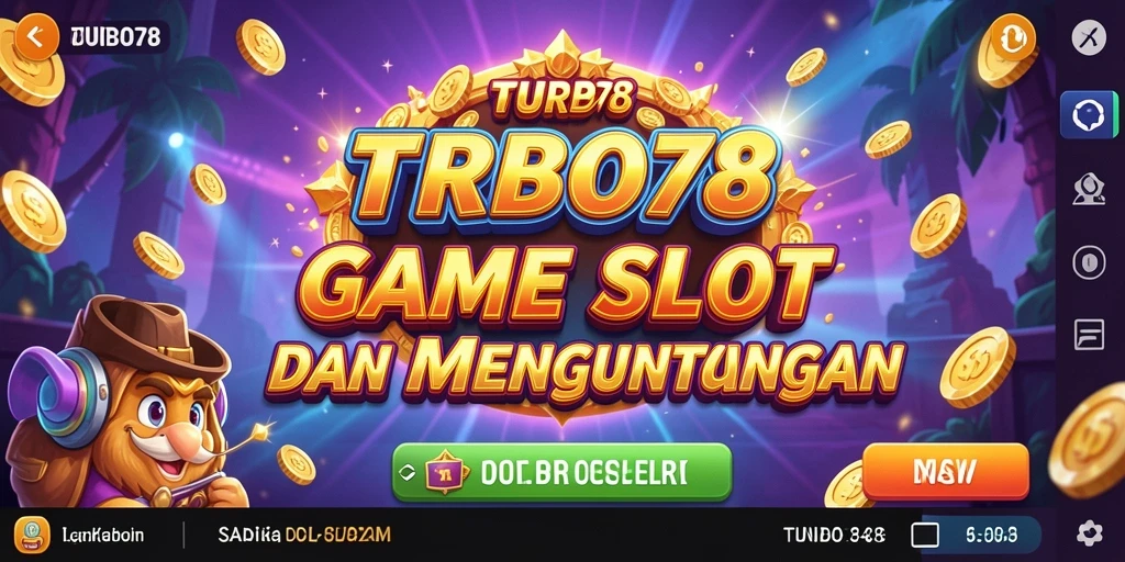 Screenshot TURBO78 menampilkan gameplay Slot yang mendebarkan.