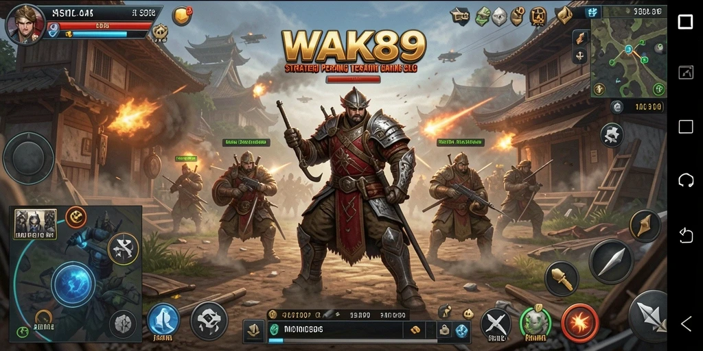 Gameplay mendebarkan di WAK89 dengan strategi perang yang menarik.