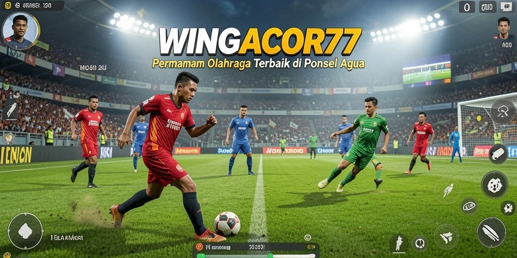 Tampilan menarik dari gameplay olahraga di WINGACOR77.