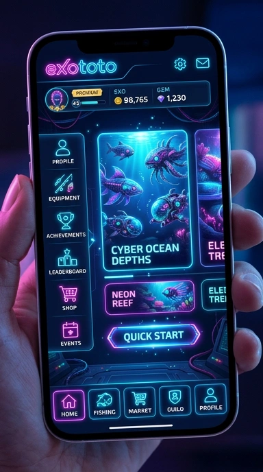 Proses unduh aplikasi cepat di Exototo.
